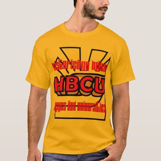 RETRO HBCU T-SHIRT (Voorkant)