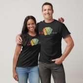 Retro Heartbeat Piano Air Accordion Squeezebox T-shirt (Unisex)