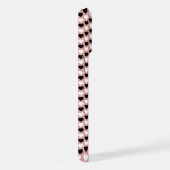 Retro Hearts Pink Black & White (Côté droit)