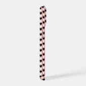 Retro Hearts Pink Black & White (Côté droit)