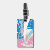Retro Heaven Bagagelabel (Voorkant verticaal)