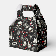 Retro Heavy Metal Pattern