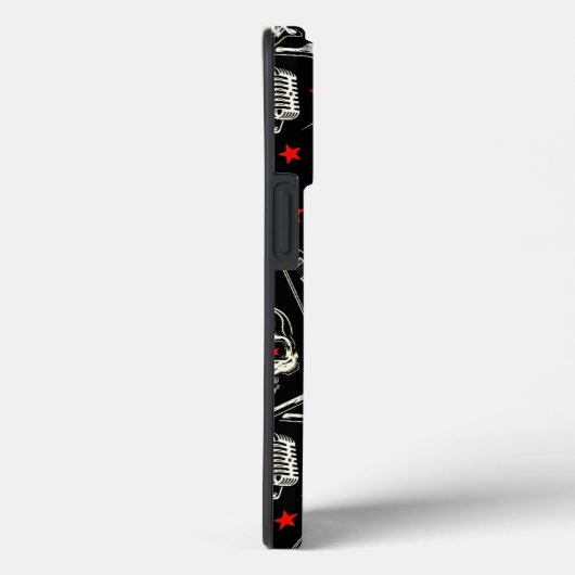 Retro Heavy Metal Pattern Case-Mate iPhone Case (Achterkant / Rechts)