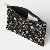 Retro Heavy Metal Pattern Etui (Open)