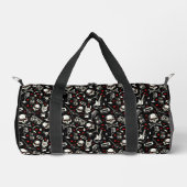 Retro Heavy Metal Pattern Plunjezak (Voorkant)