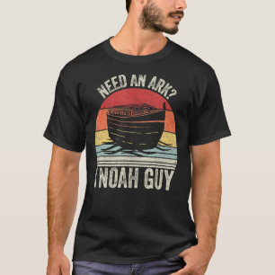 Retro heeft een ark nodig die niemand Christelijk T-shirt
