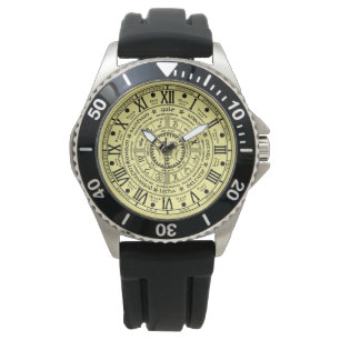 Retro Heidense Stijl, Wiel van het Horloge van het
