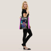 Retro Heks Beauty Halloween Draagtas (Op model)