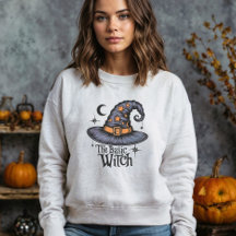 Retro Heksentypografie Halloween Vrouwen Kostuum
