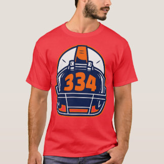 Retro Helmet 334 Netnummer Auburn Alabama T-shirt