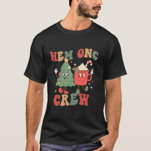 Retro Hem Onc Crew Hematologie Oncologie Verpleegk T-shirt