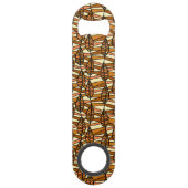 Retro herfst flesopener speed flessenopener (Voorkant)