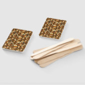 Retro Herfst Hand Fans Handwaaier (Niet-gemonteerd)