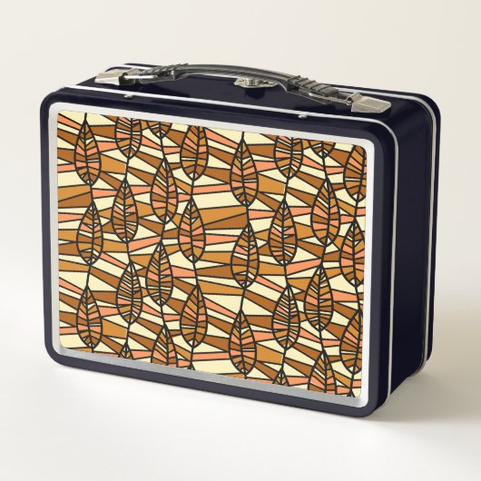 Retro Herfst Lunchbox (Achterkant)