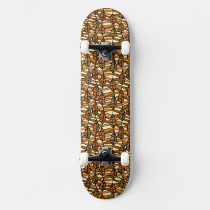 Retro Herfst Skateboard