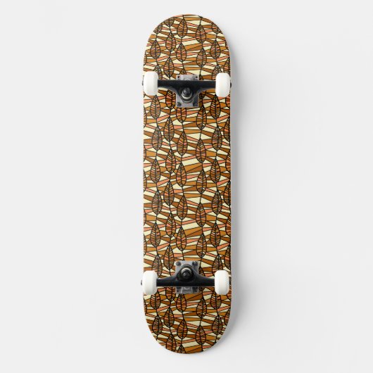 Retro Herfst Skateboard (Voorkant)