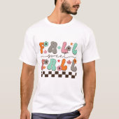 Retro Herfst Sweet Herfst - Herfst T-shirt (Voorkant)