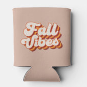 Retro Herfst Vibes Blikjeskoeler (Achterkant)