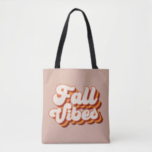 Retro Herfst Vibes Draagtas