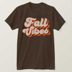 Retro Herfst Vibes T-shirt