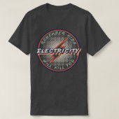 Retro  herinnert zich dat Kinder elektriciteit zal T-shirt (Design voorkant)