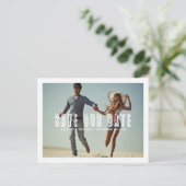  retro | Het Briefkaart Datum opslaan (Staand voorkant)