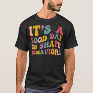 Retro Het is een mooie dag voor vormgedrag T-shirt