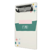 Retro Het is een tweeling Mini Klembord (Angled2)