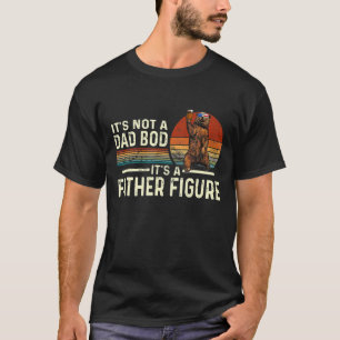 Retro Het is geen pap, maar een vader. T-shirt
