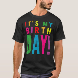 Retro Het is mijn Tiener vrouwelijke verjaardag.. T-shirt