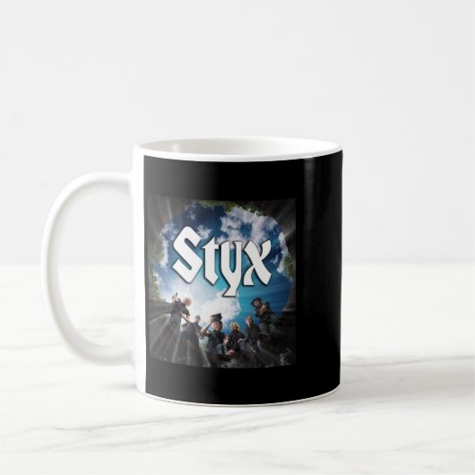 Retro het klassieke STYX-band muziekcadeau voor ve Koffiemok (Links)
