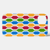Retro Hexagons Case-Mate iPhone Case (Achterkant (horizontaal))