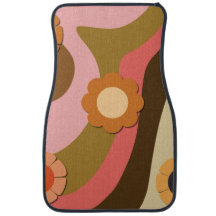 Retro hippie bloemen