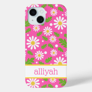Retro Hippie Bloemen Madeliefje Patroon