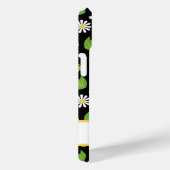 Retro Hippie Bloemen Madeliefje Patroon Case-Mate iPhone Case (Achterkant / Rechts)