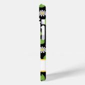 Retro Hippie Bloemen Madeliefje Patroon Case-Mate iPhone Case (Achterkant / Links)