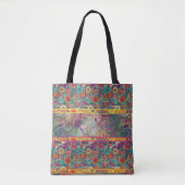 Retro Hippie: Floral Fantasy Tas (Voorkant)