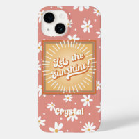 Retro Hippie Madeliefjes Bloem Zonneschijn Jaren 6