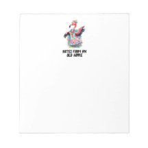 Retro Hippie Tie Dye Flamingo Humor