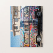 RETRO HIPPIE VAN 1960s JIGSAW PUZZLE Legpuzzel (Verticaal)