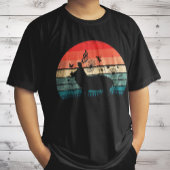 Retro Hippo Hippopotamus Hippo Lover T-shirt