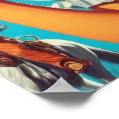 Retro Hispanic Cowgirl Poster (Hoek)