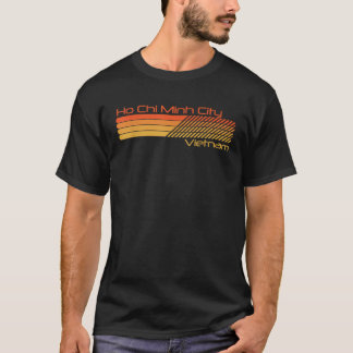 Retro Ho Chi Minh-stad Vietnam  T-shirt