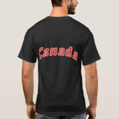 Retro Hockey Canada T-shirt (Achterkant)