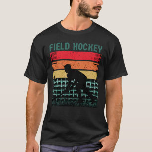 Retro hockeyspeler T-Shirt