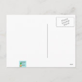 Retro Home voor het Feestdagen Briefkaart (Achterkant)