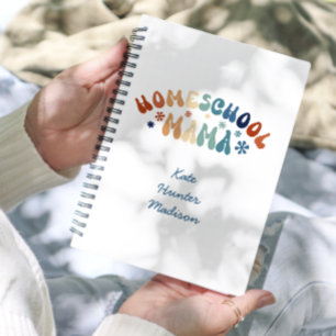 Retro Homeschool Maman Maman Maman Personnalisée