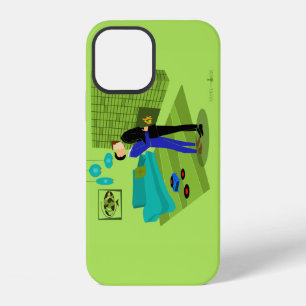 Retro homoseksueel stel verliefd iPhone / iPad hoe 12 Hoesje