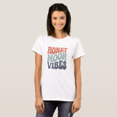 Retro Honeymoon Vibes T-shirt (Voorkant volledig)