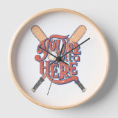 Retro honkbal softbal fan ontwerp (Voorkant)